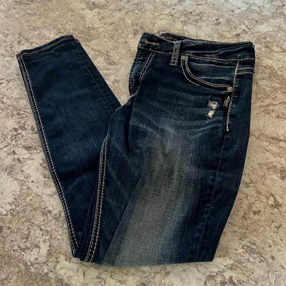 Silver Jean skinny jeans